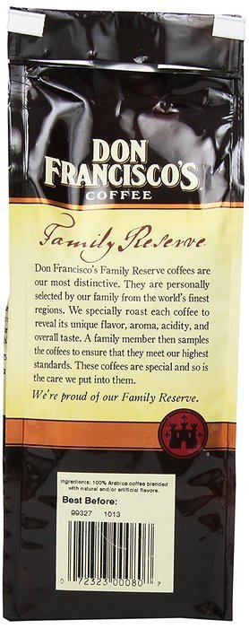 Don Francisco Decaf Vanilla Nut Ground Coffee, 12 Ounce N2