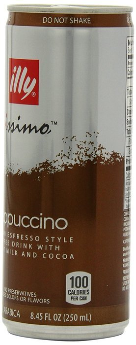 illy issimo Coffee Drink, Caff&egrave;, 6.8-Ounce Cans (Pack of 12) N39