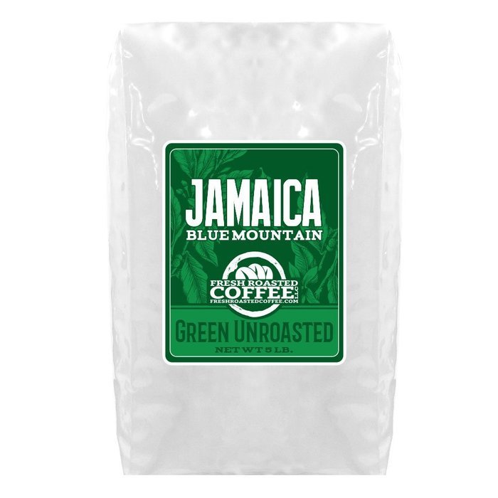 Green Unroasted Coffee, 5 Lb. Bag, Fresh Roasted Coffee LLC. (Colombian Supremo) N31