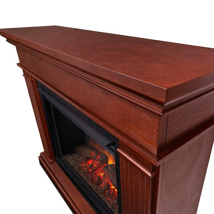 Real Flame 8070E-W Kennedy Grand Electric Fireplace, Large, White N4