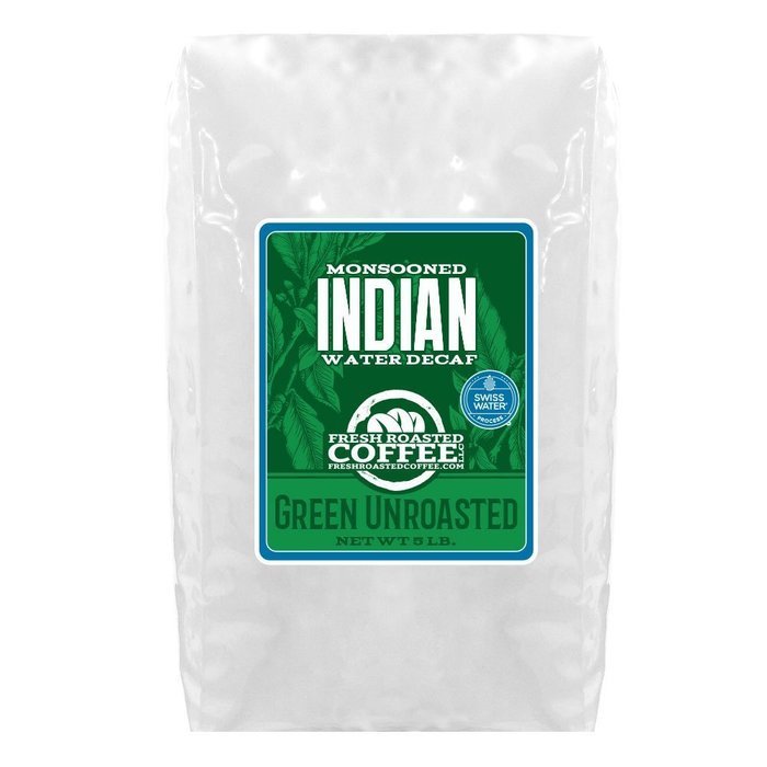 Green Unroasted Coffee, 5 Lb. Bag, Fresh Roasted Coffee LLC. (Colombian Supremo) N33