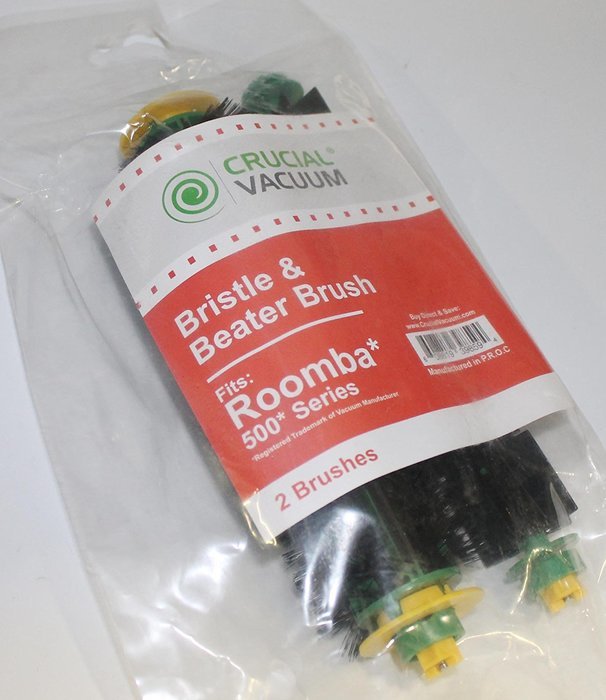 High Quality Bristle & Beater Brush Combo 4 Pack Designed To Fit iRobot Roomba 500, 600 Series; Compare To Bristle...