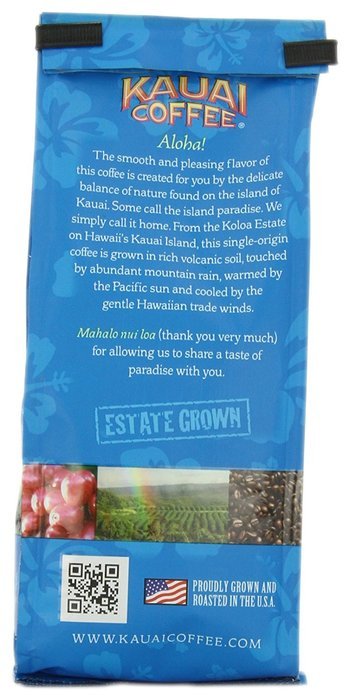 Kauai Coffee Coconut Caramel Crunch Ground, 10 Ounce N6
