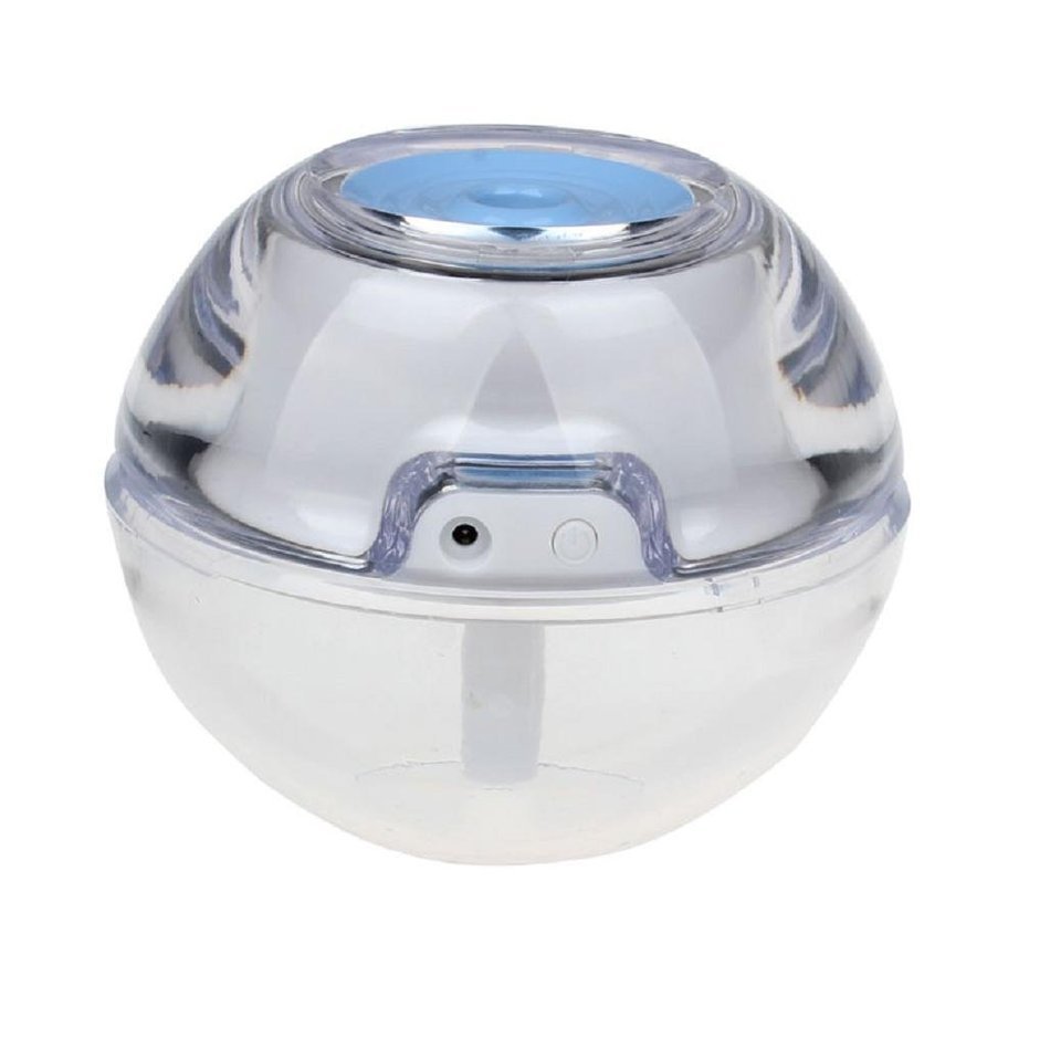 Leewa 80ml USB Colorful LED Luminous Humidifier Aroma Diffuser for Office ; Home (Blue) N8