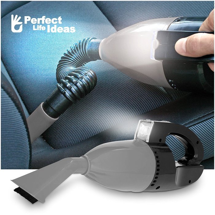 Perfect Life Ideas 12 Volt Portable Auto Vacuum Cleaner Car Vacuum Cleaner for Truck RV Minivan Cleaner with Built... N2