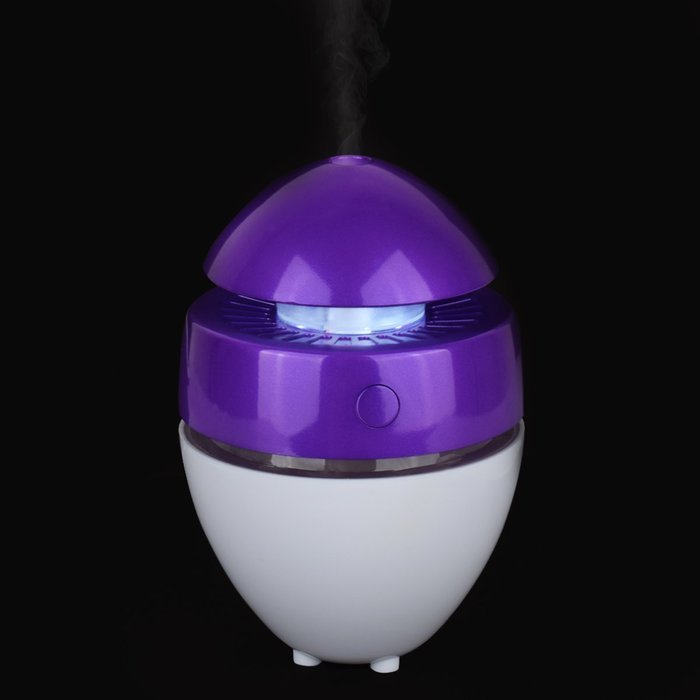 Cute Cool Mist Humidifier Automotive Portable Mini 150ML USB Power Convenient for Room Office Car and Travel Purple... N4
