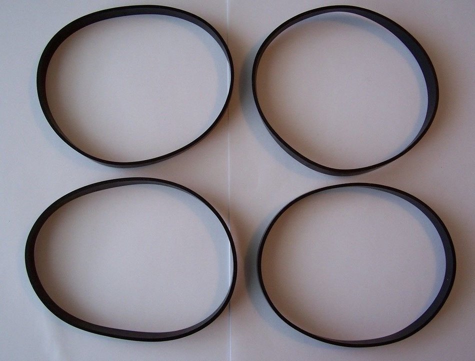 Vacuum Cleaner Belts for Simplicity 5, 6, 7, & 8000 series & Symetry (4- belts)