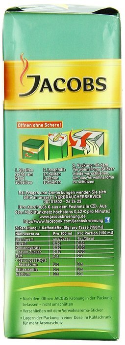 Jacobs Coffee Kronung Balance, Net Wt 17.6 Oz (Pack of 3) N7