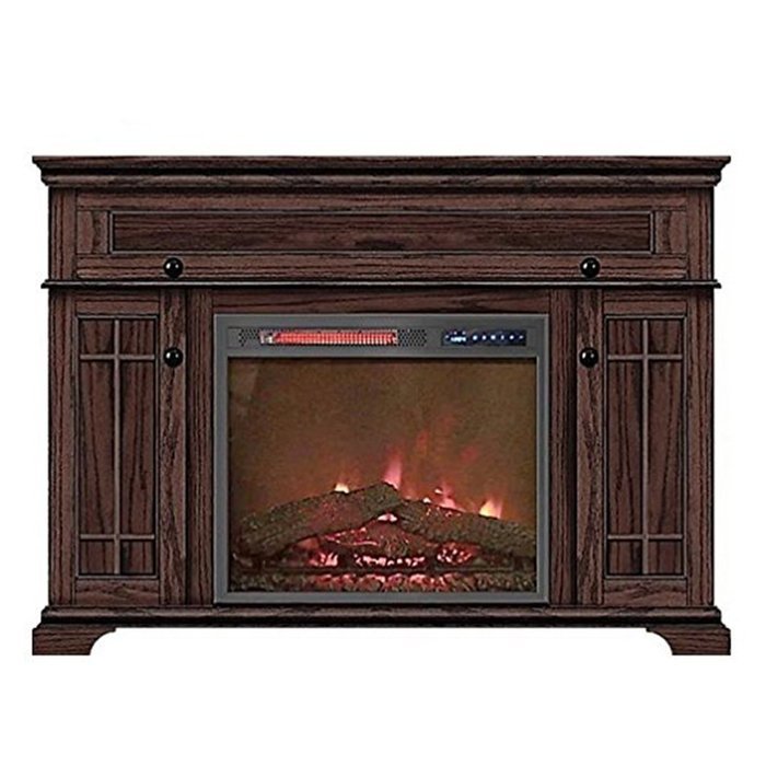 Iunux Convertible Media Electric Fireplace N3