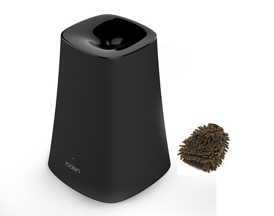 Roolen Breath Cool-mist Smart Ultrasonic Humidifier, BR01/B, Black (Complete Set) w/ Bonus: Premium Microfiber... N6