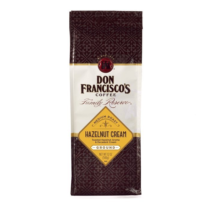 Don Francisco Hazelnut Cream Ground Coffee, 12 Ounce