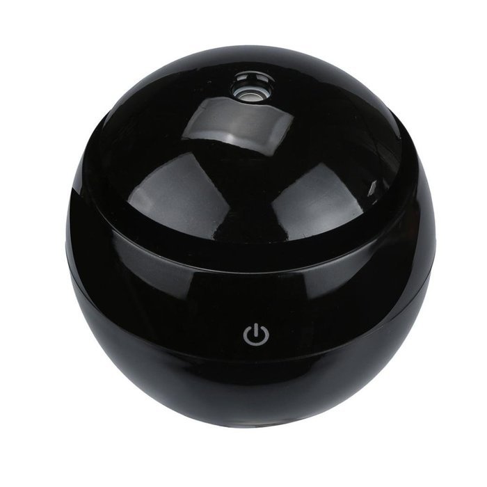 Susenstone LED Aroma Ultrasonic Humidifier ,USB Essential Oil Diffuser Air Purifier (black) N18