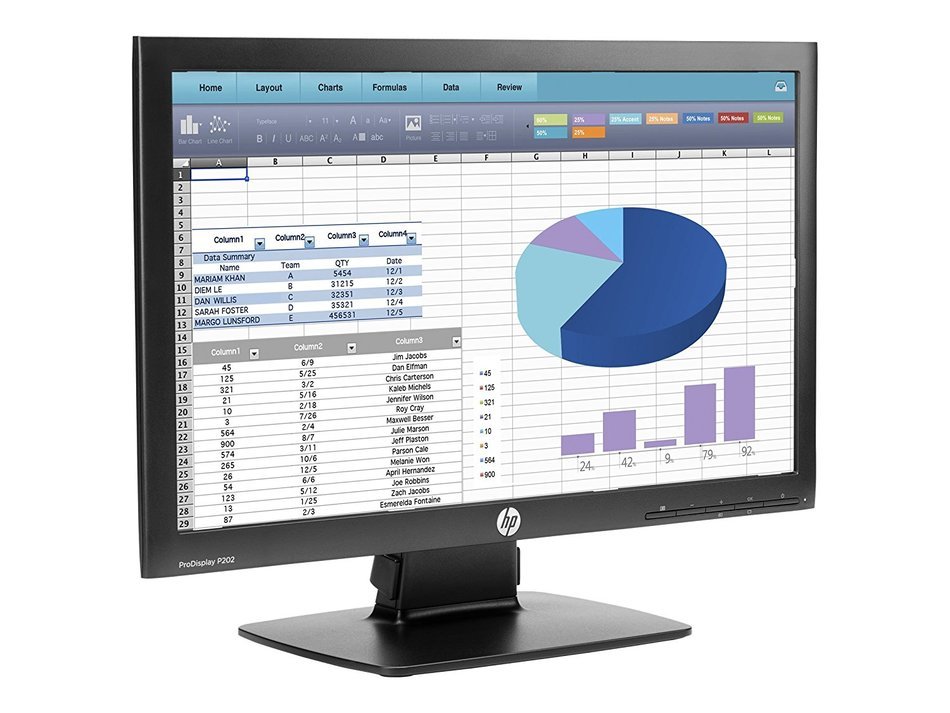 HP Business K7X27A8#ABA 20" P202 LED Monitor