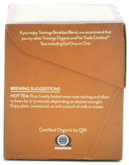 Twinings Pure Peppermint Herbal Tea, 1.41 Ounce Box, 20 Count N41