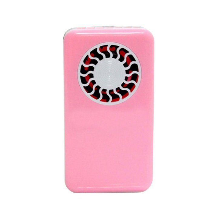Wensltd Portable Handheld USB Fan Air-Circulator Rechargeable Battery Mini Cooler (White) N2