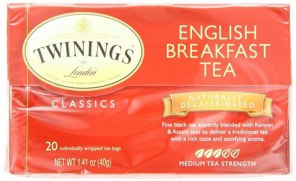 Twinings Pure Peppermint Herbal Tea, 1.41 Ounce Box, 20 Count N58