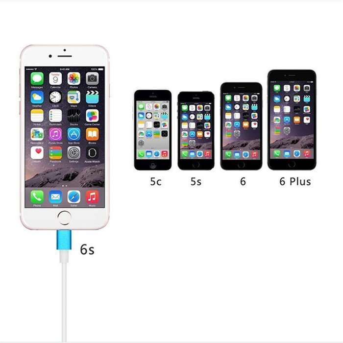 High Speed HDMI Cable, 6.4Ft Lightning To HDMI Cable 1080P HDTV Adapter with USB Charger Cable for iPhone 5 5S...