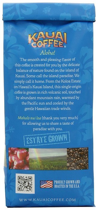 Kauai Coffee Coconut Caramel Crunch Ground, 10 Ounce N8