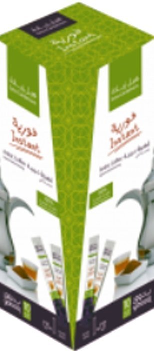 Arabic Instant Coffee Blonde Arabic Coffee With Cardamom and Saffron (Cardamom Extra) N3