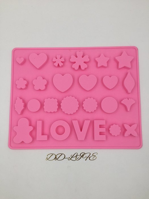 Super Rock Star Soap Chocolate CANDY Silicone Mold for Handmade Craft N24