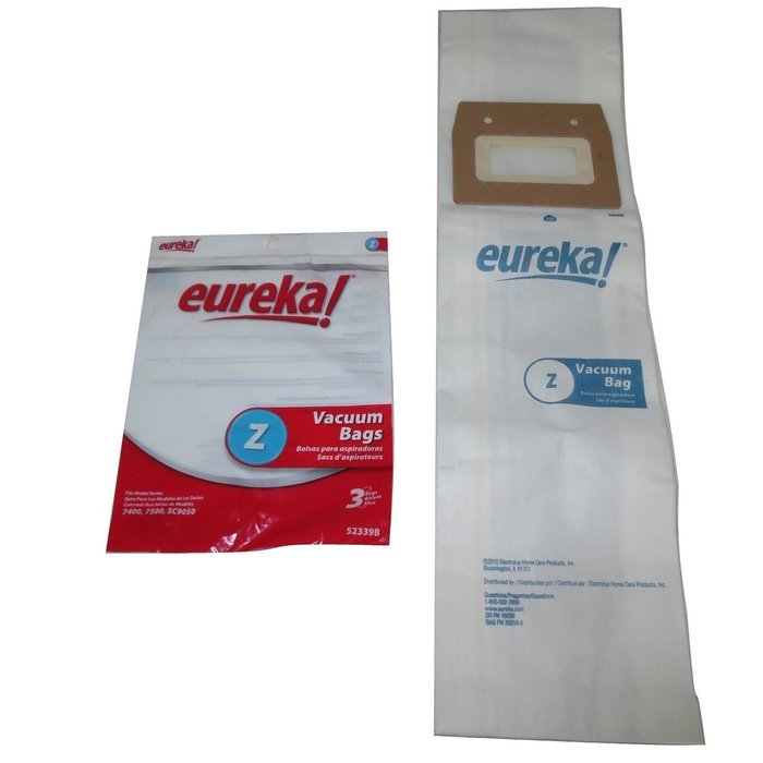 Eureka Style Z Genuine Vacuum Cleaner Bags: 6 Bags