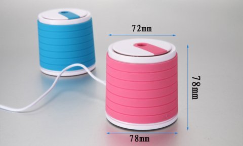GH Brothers Cool Mist Humidifier with LED Lights - Blue N7
