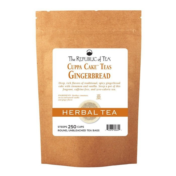 The Republic Of Tea Pumpkin Spice Black Tea, 50 Tea Bags, Autumnal Spice Blend N23