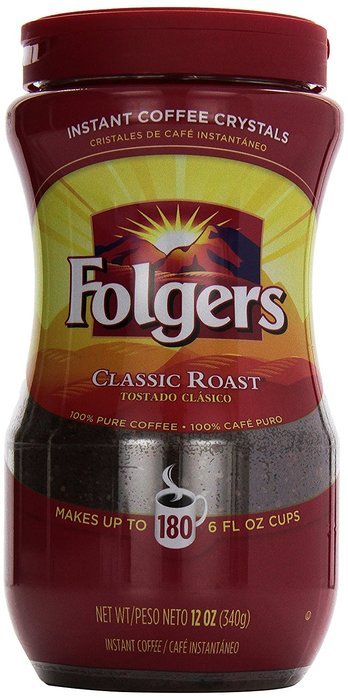 Folgers Instant Crystals, 12 oz N2