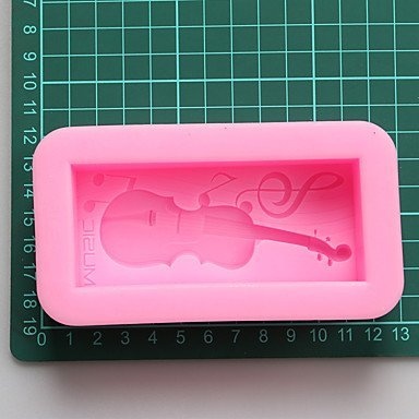 Sher Cello Chocolate Silicone Molds,Cake Molds,Soap Molds,Decoration Tools Bakeware