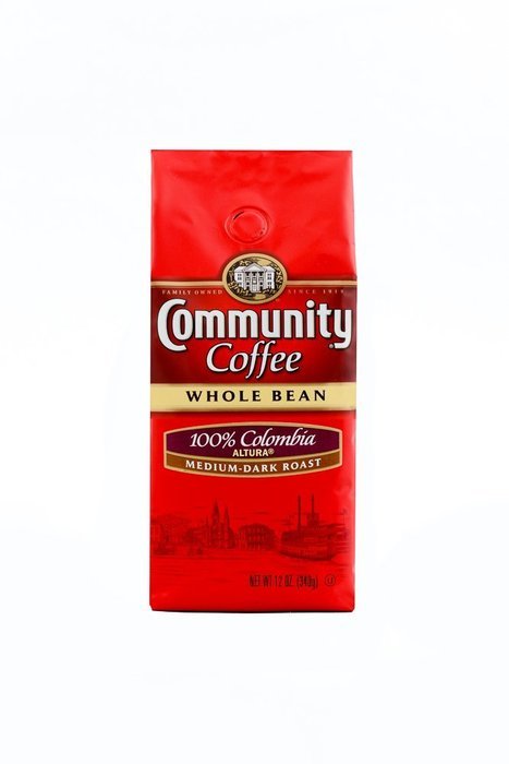 Community Coffee Whole Bean Coffee, Signature Dark Roast, 12 oz., 3 Count N2