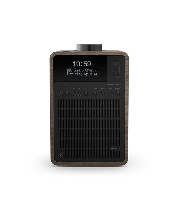 Revo Super Signal Deluxe DAB Table Radio with DAB/DAB+/FM Reception, Digital Alarm and Bluetooth Wireless Streaming N4