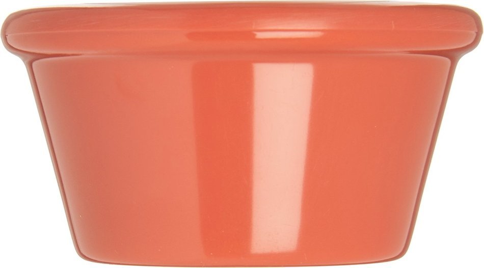Carlisle 085252 Melamine Smooth Ramekin, 2 oz Capacity, Sunset Orange (Case of 72)