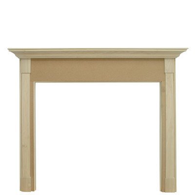 St James Fireplace Mantel Surround Shelf Length: 66.5", Finish: Unfinished