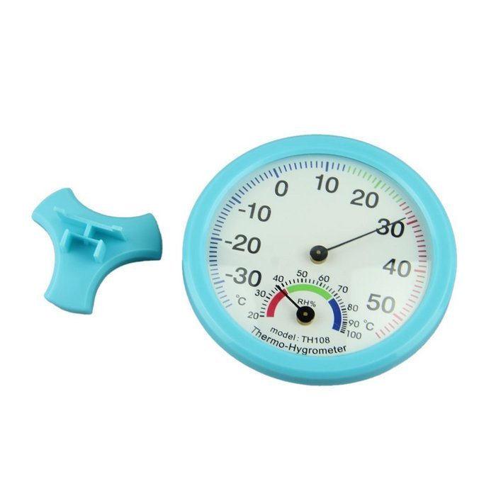 Sunward Newest Hot Sale Cute Pratical Indoor Outdoor Accurate Pointer Display Hygrometer Temperature Humidity... N19