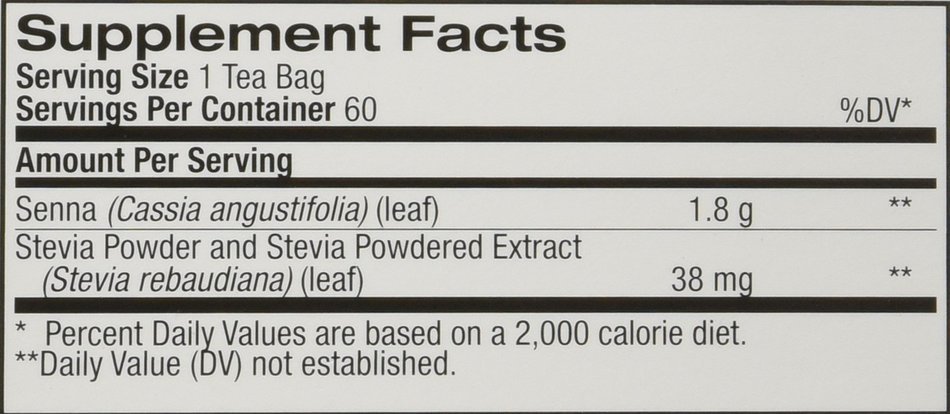 Laci Le Beau Super Dieter's Tea, Peppermint, 60-Count Box