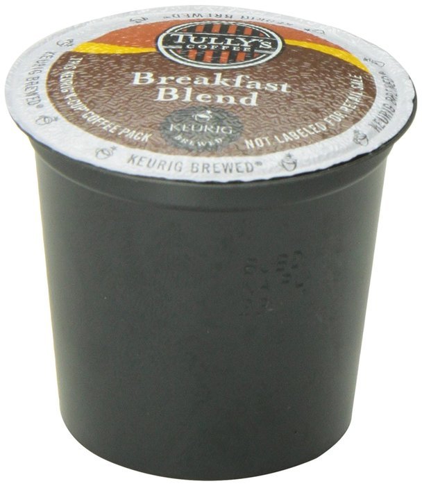 Tully's Coffee Breakfast Blend K-Cup for Keurig Brewers (Pack of 96) N10