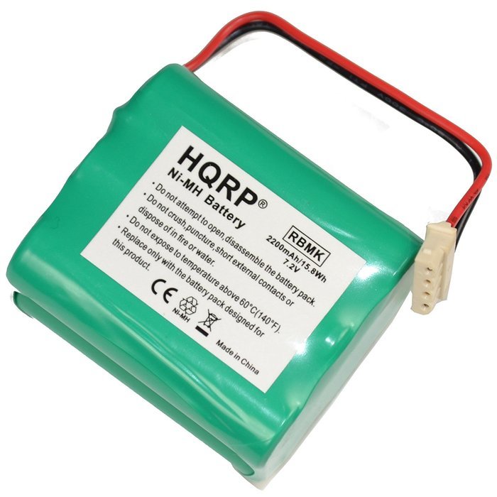 HQRP 2200mAh Battery for Mint 4200 / GPHC152M07 Ultra High Capacity [Robotic Vacuum Cleaner] plus HQRP coaster N2
