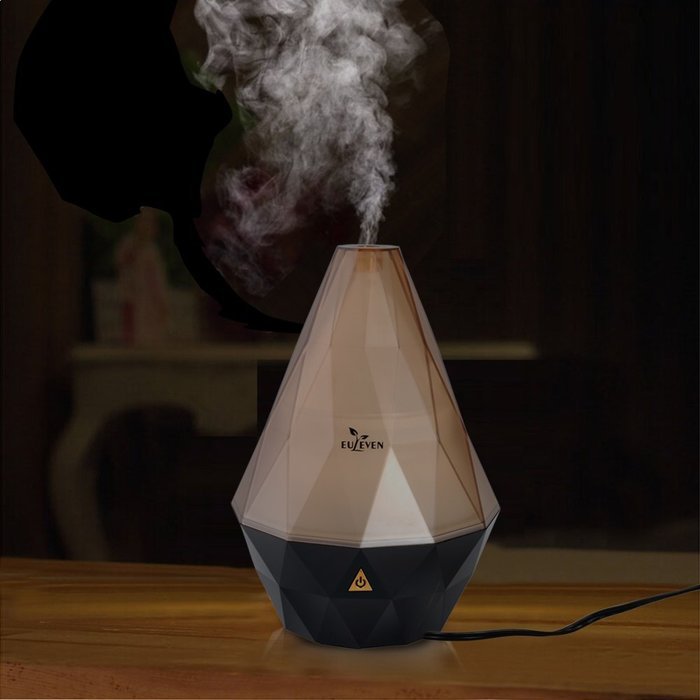 Euleven Aromatherapy Essential Oil Diffuser Portable Ultrasonic Diffusers with Color LED Lights Changing for Home... N11