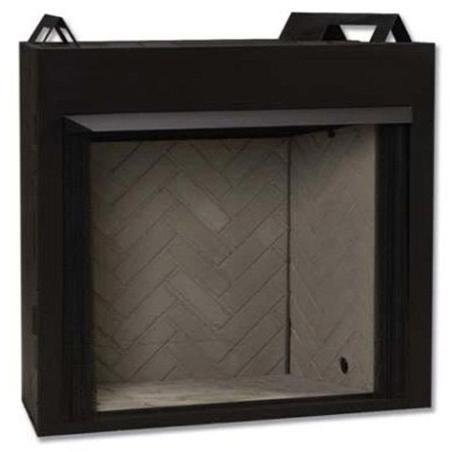 Monessen Lcuf32-r Lo-rider Series 32-inch Radiant Face Vent-free Firebox With Refractory Firebrick