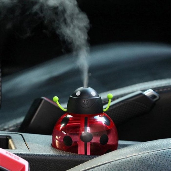 Katoot@ USB Powered Funny Beatles Home Car Aroma LED Humidifier Air Diffuser Purifier Atomizer Cartoon Design... N7