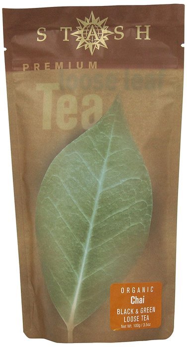 Stash Tea Organic Chai Spice Loose Leaf Tea, 100 Gram Pouch