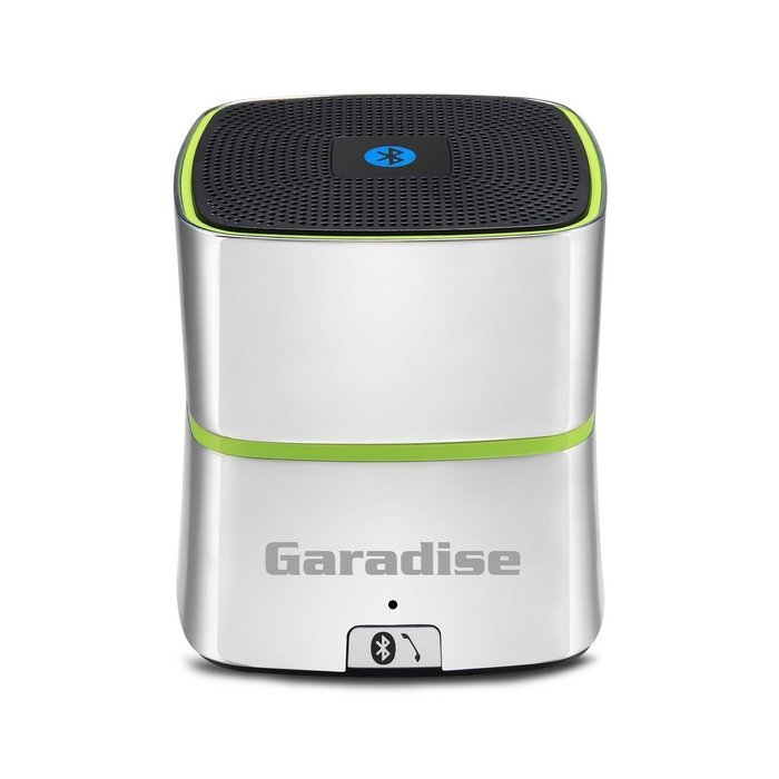 Garadise BS01-C Curve Cube Wireless Bluetooth Speaker with 5W Drive & Super Deep Bass(Carbon Chrome)