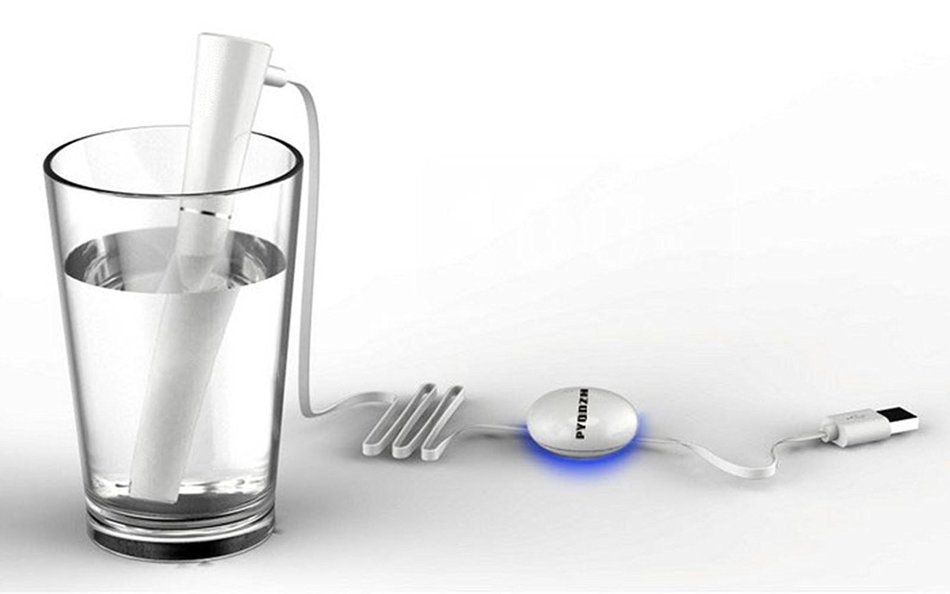 PYDDZH Mini Humidifier USB Wire Controller and Pen Shape, Cool Mist Microporous Type, Travel Humidifier - USB... N7