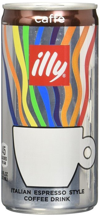 illy issimo Coffee Drink, Caff&egrave;, 6.8-Ounce Cans (Pack of 12) N42