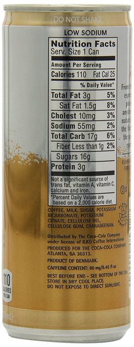 illy issimo Coffee Drink, Caff&egrave;, 6.8-Ounce Cans (Pack of 12) N46
