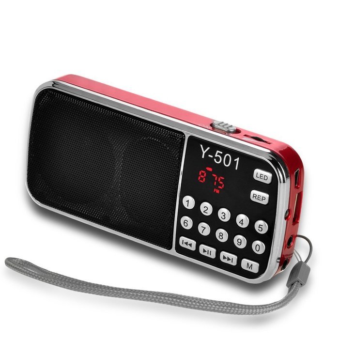 Timorn FM Radio Portable TF Card USB Suitable for Mobile phone/MP3/MP4/MP5/PC/Computer With LED display screen...