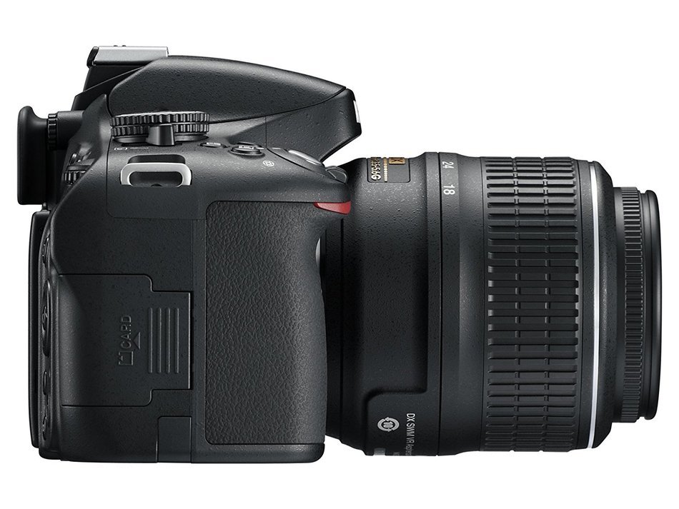 Nikon D5100 16.2 MP CMOS Digital SLR Camera Bundle with 18-55mm and 55-200mm VR AF-S Lenses N2