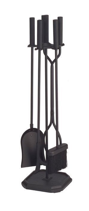 Minuteman International X810842 4-Tool Fire Set, Black