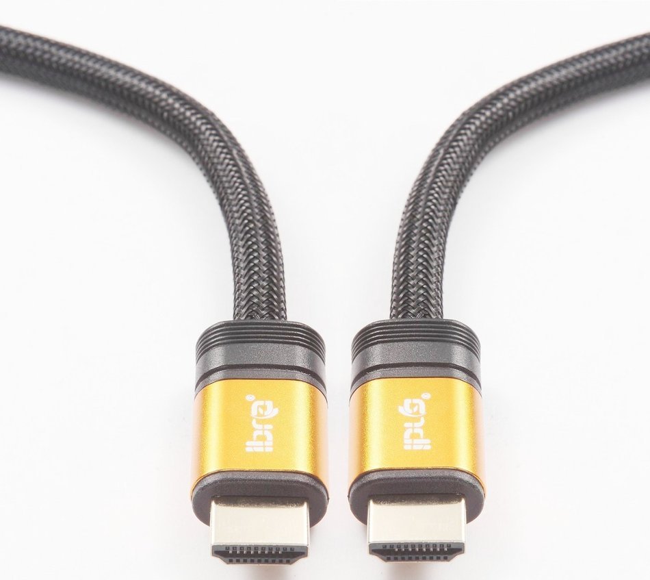 IBRA 1.5M-ORANGE-HDMI Speed Orange Gold Hdmi Cable, 5' High