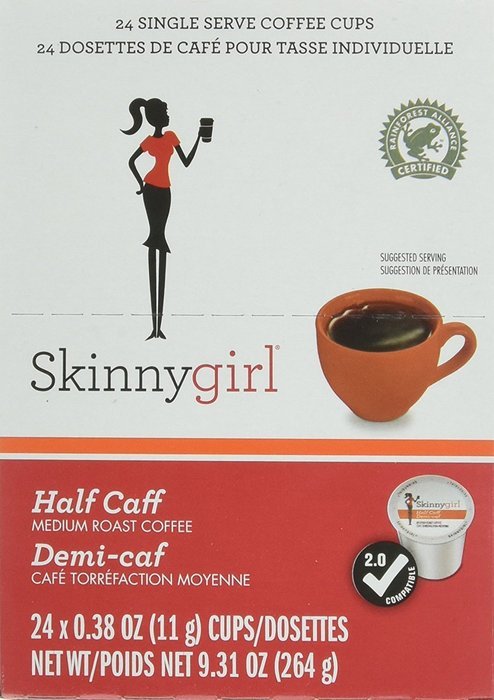 Skinnygirl Half Caff Coffees, 24 Count N11
